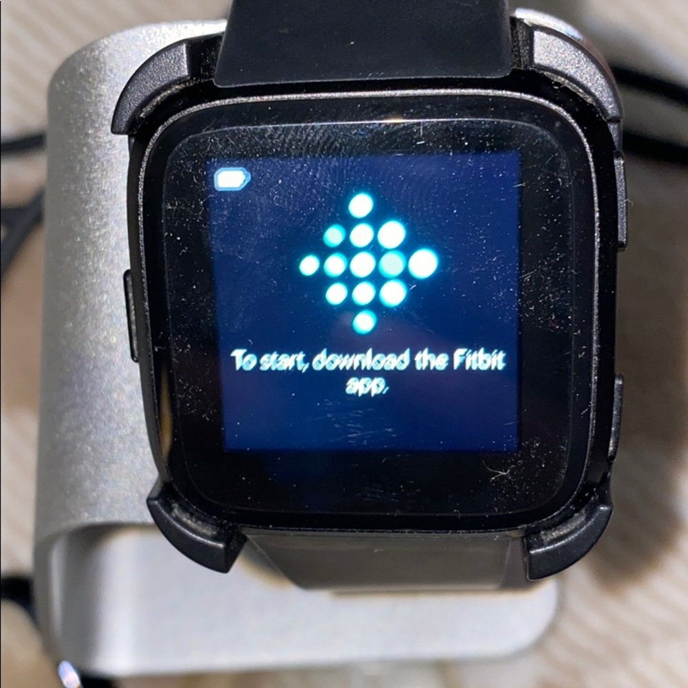 Black Fitbit Versa